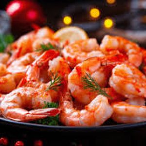 Cooked shrims